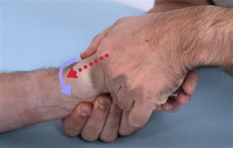 bend thumb then wrist compression test|thumb cmc grind test.